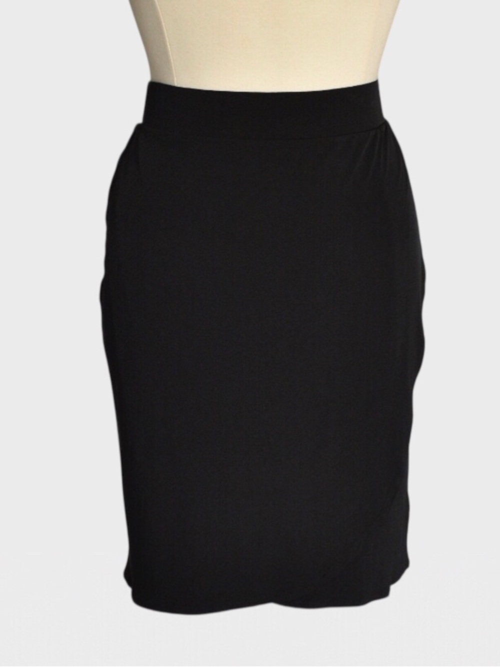 George Stretch Faux Wrap Pencil Skirt